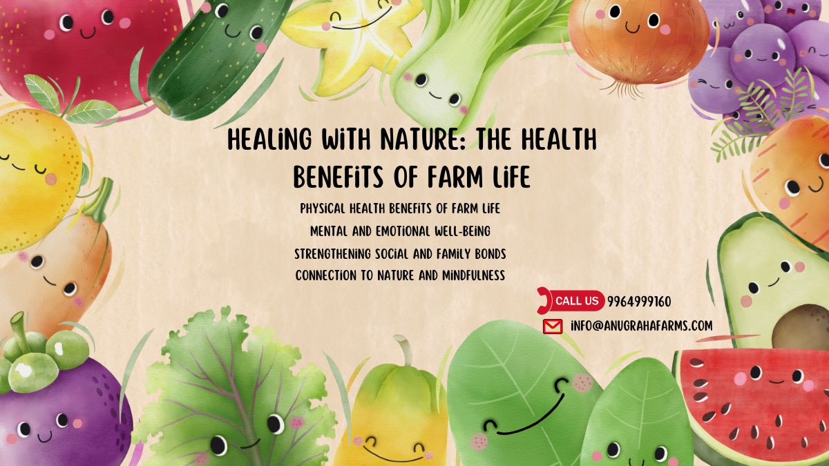 health benefits of farm life