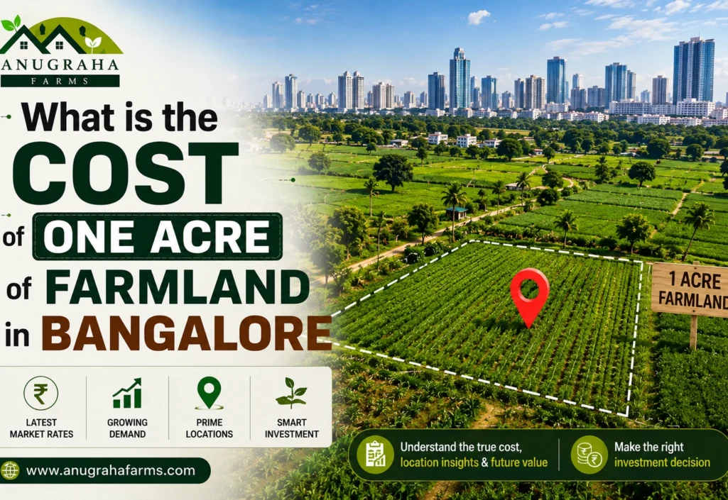 What Is The Cost OF One Acre Of Farmland In Banglore