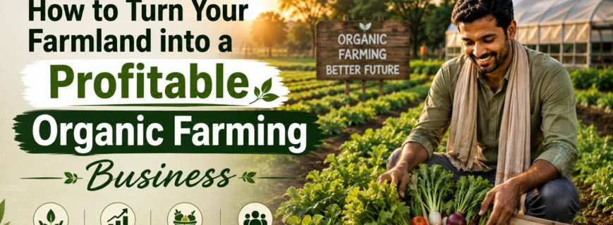 How To Turn Your Farmland Into A Profitable Organic Farming Business