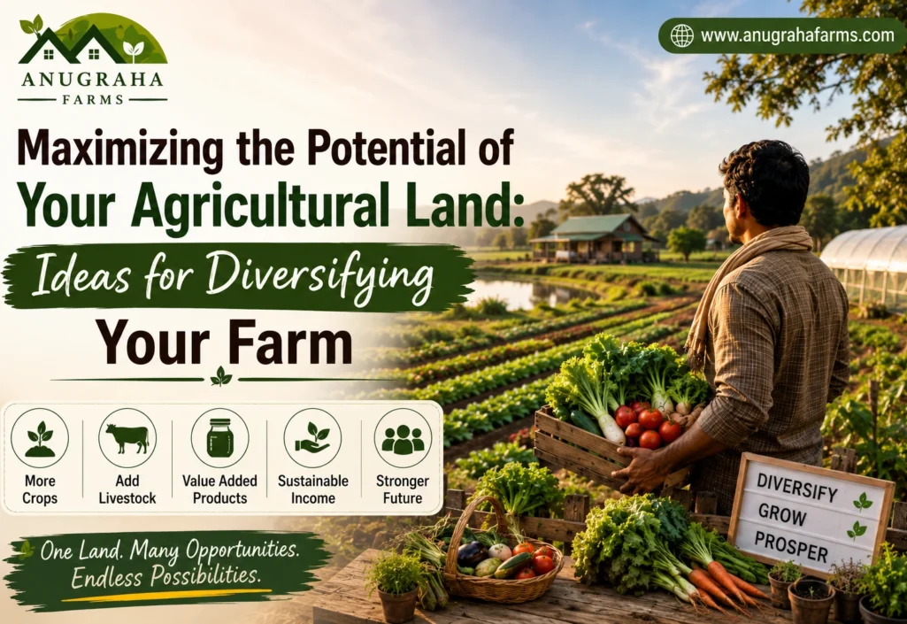 Maximizing the Potential of Your Agricultural Land: Ideas for Diversifying Your Farm