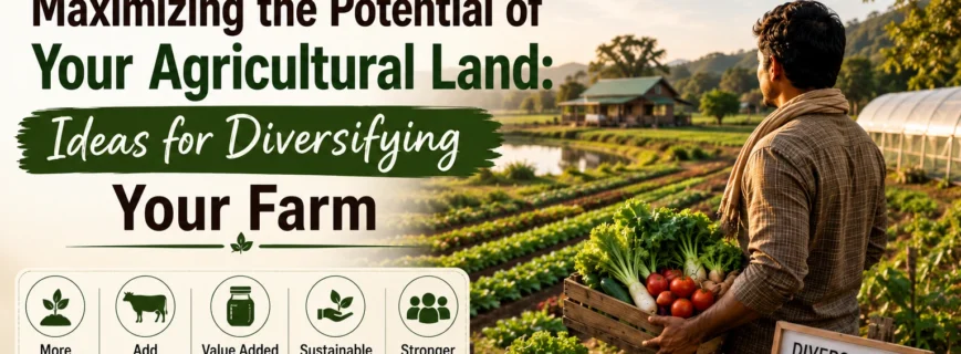 Maximizing the Potential of Your Agricultural Land: Ideas for Diversifying Your Farm