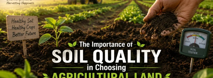 The Importance of Soil Quality in Choosing Agricultural Land