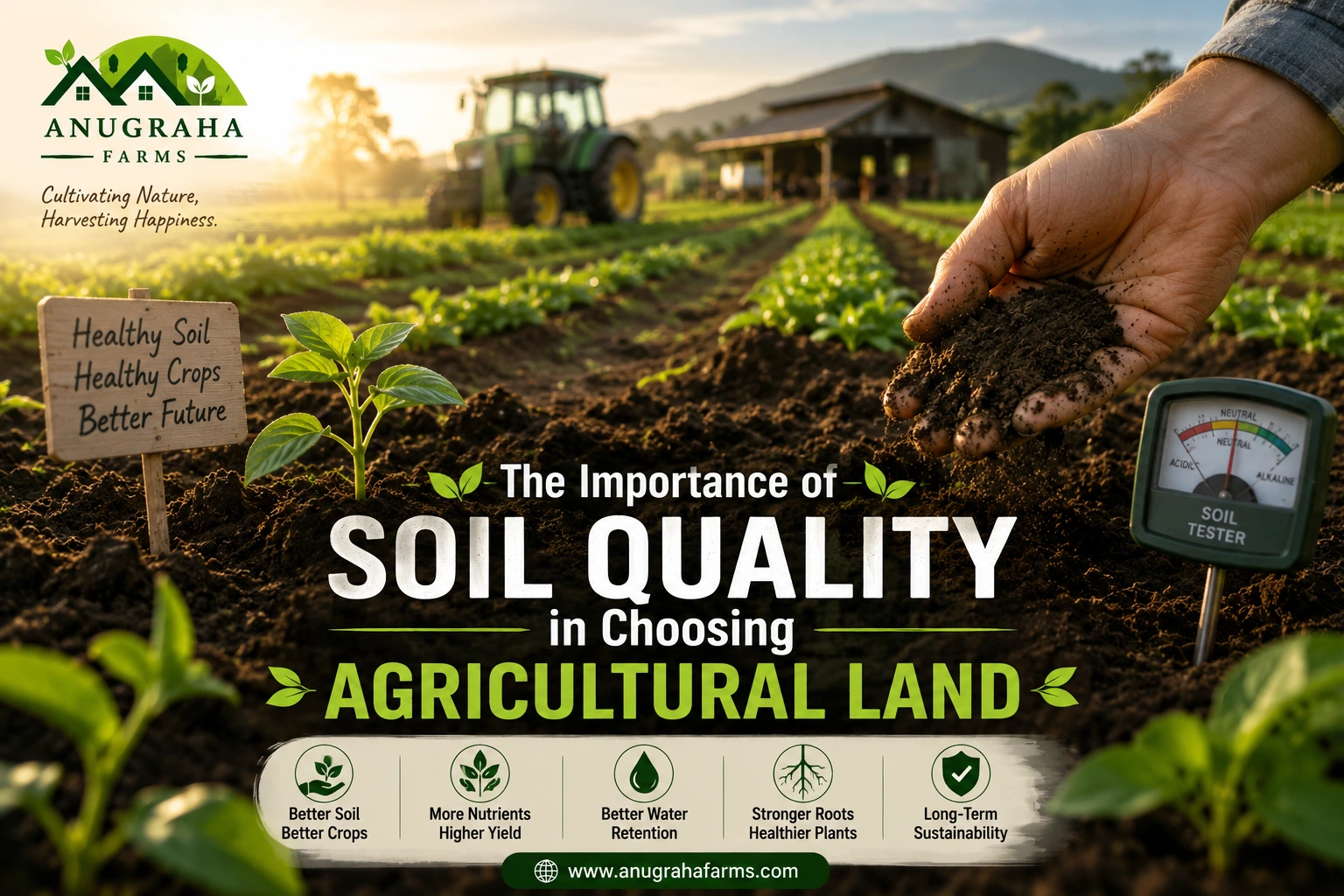 The Importance of Soil Quality in Choosing Agricultural Land