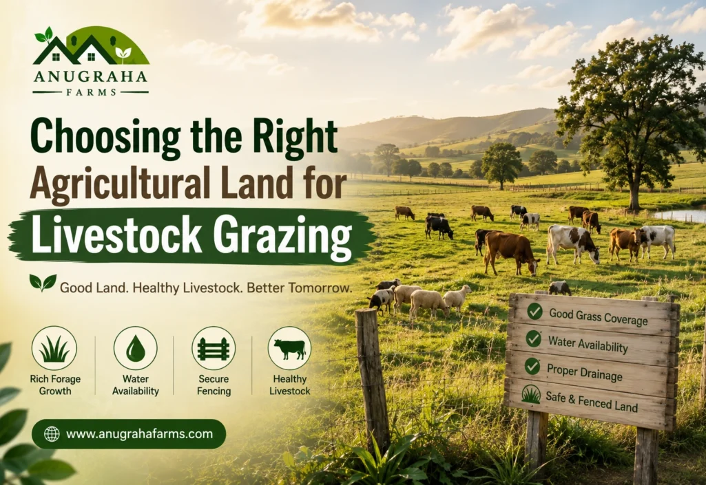 Choosing the Right Agricultural Land for Livestock Grazing