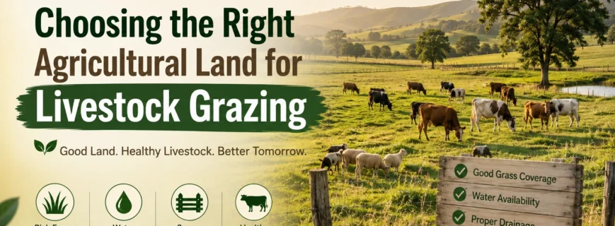 Choosing the Right Agricultural Land for Livestock Grazing