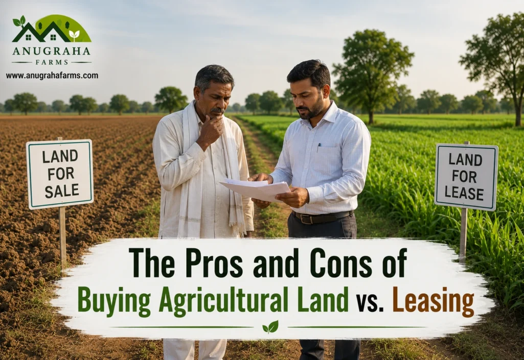 The Pros and Cons of Buying Agricultural Land vs. Leasing