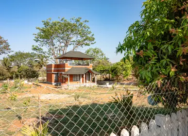 weekend farmhouse in vasudha project.