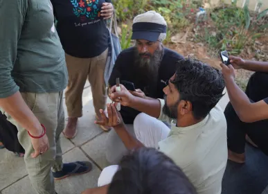 regenerative farm pracice session experience.