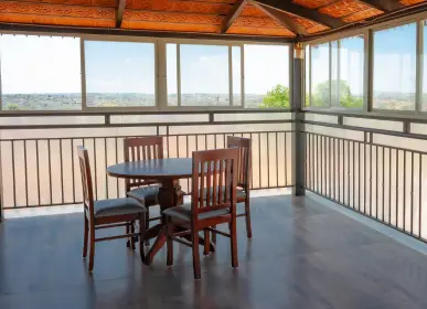 tamara valley community seating area.